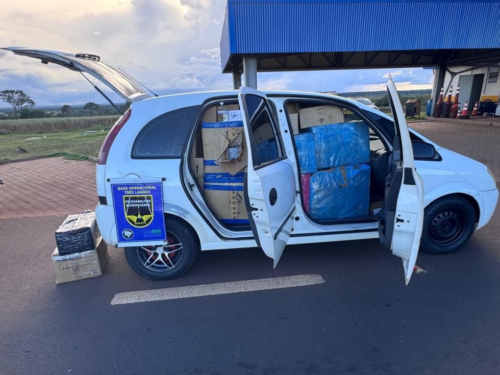 Apreesão de veículos com contrabando causa prejuízo de R$ 524 mil 