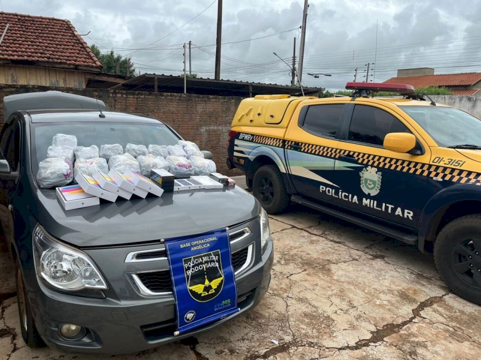 ANGÉLICA: Mercadorias ilegais avaliadas em R$ 48 mil são apreendidas na MS-276