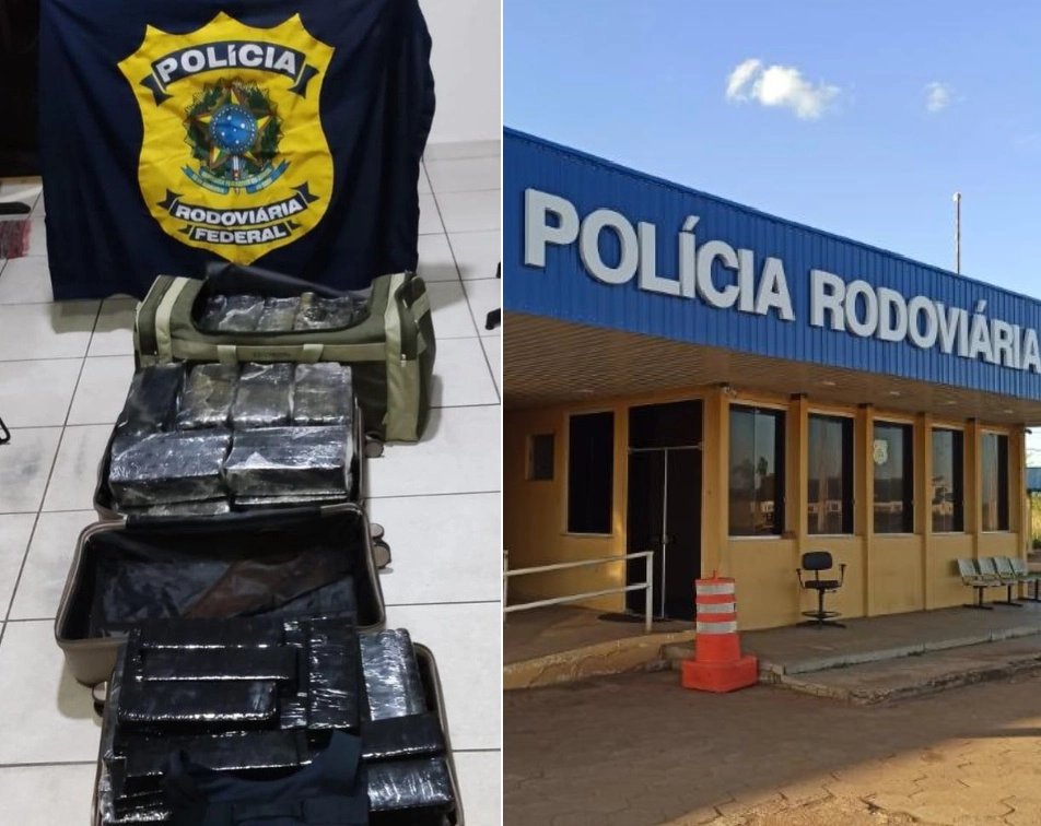PRF apreende 629 quilos de maconha em duas ocorrências na BR-267 em Bataguassu