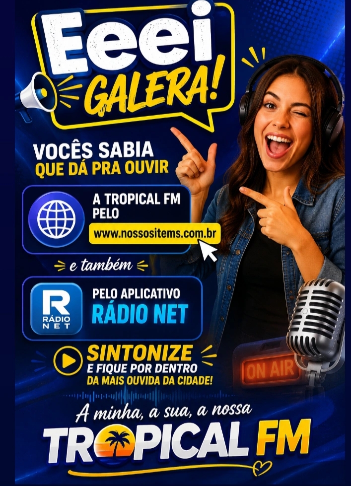 A Tropical FM está com você onde você estiver