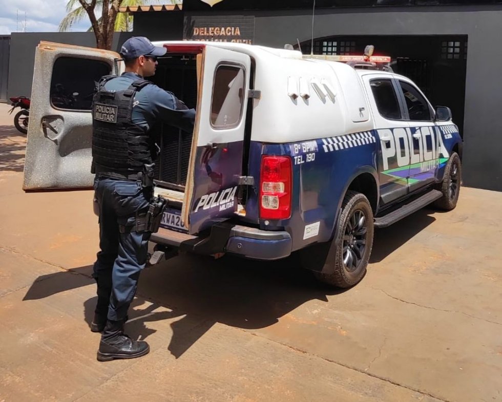 ANGÉLICA: Polícia militar atende ocorrência de perturbação do sossego, dano e vias de fato