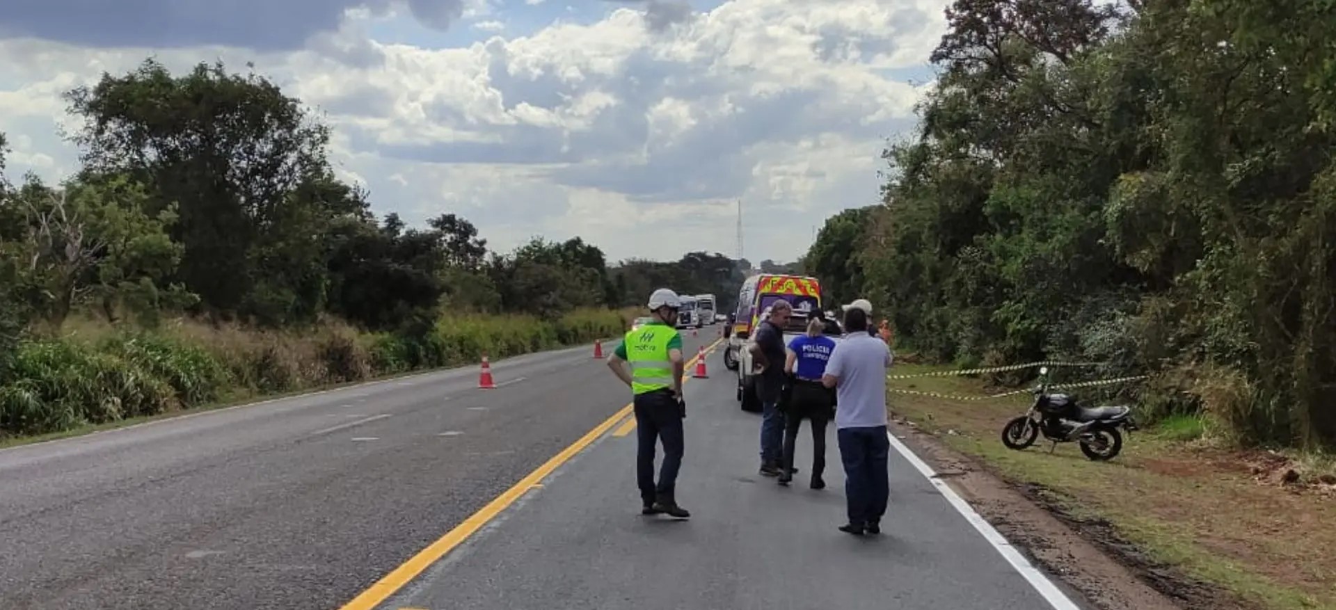 Motociclista morre em segundo acidente fatal na BR-163 em Campo Grande Motociclista morre em segundo acidente fatal na BR-163 em Campo Grande