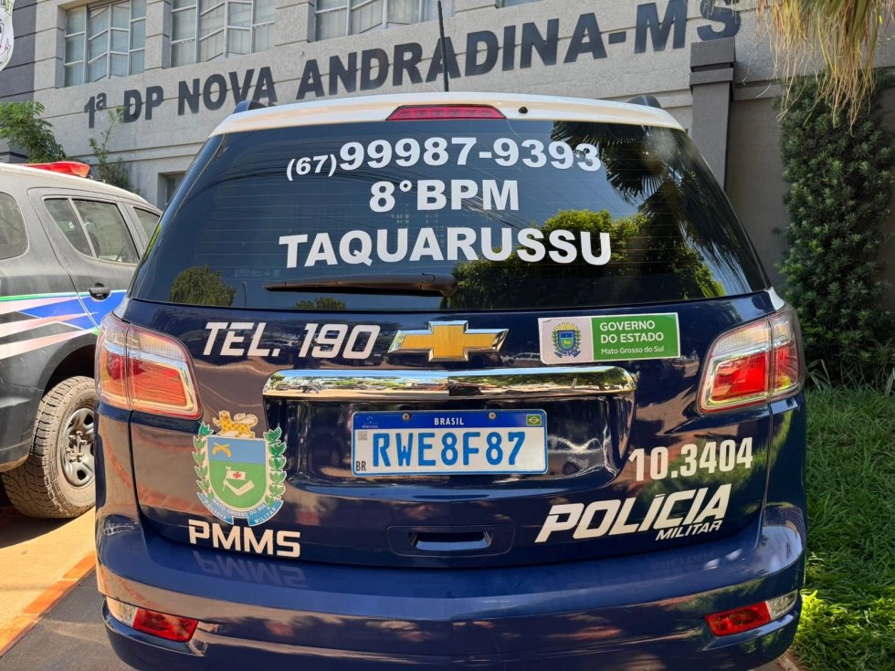 Homem de 52 anos é preso por violência doméstica em Taquarussu