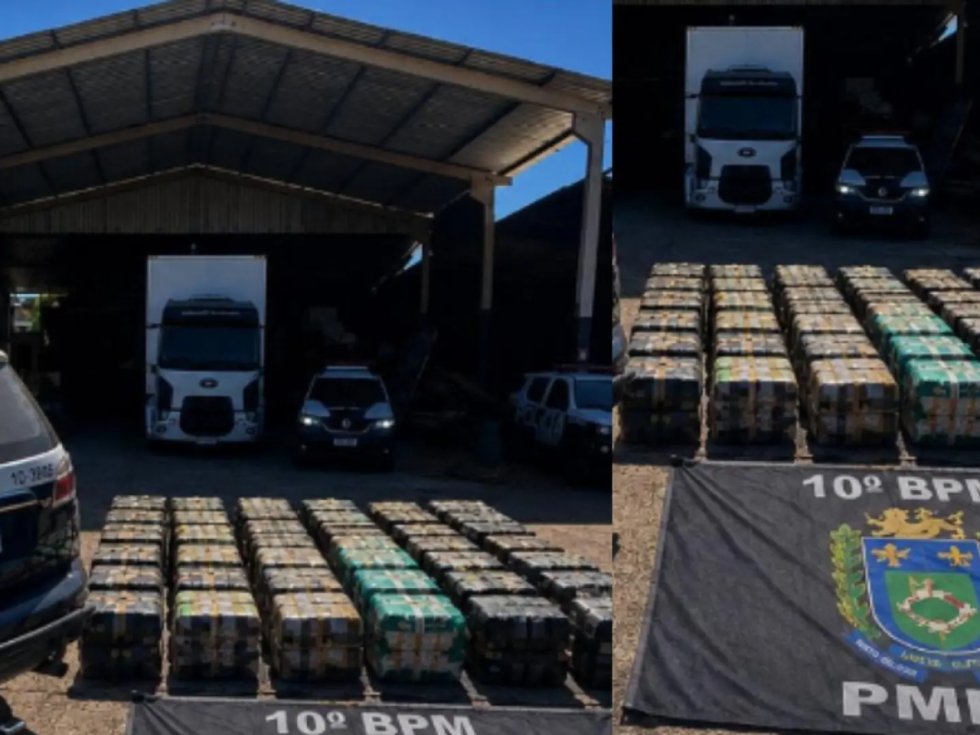 Polícia apreende 142 fardos de mercadorias de origem estrangeira