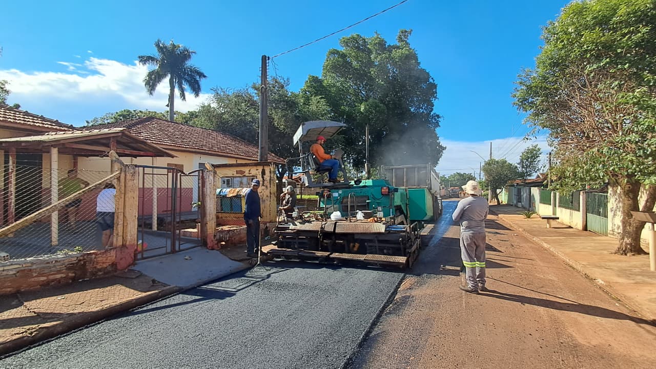 Recapeamento e reconstrução das ruas da Cohab Rachid Neder avançam e transformam a infraestrutura de Angélica