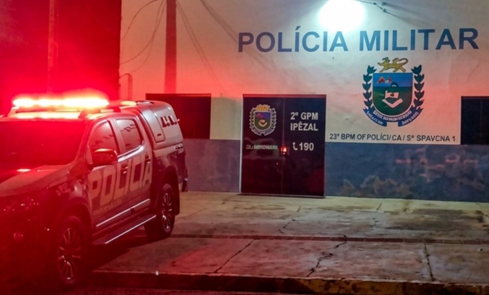ANGÉLICA: Após denúncia de agressão contra gestante, casal é levado à delegacia em Ipezal