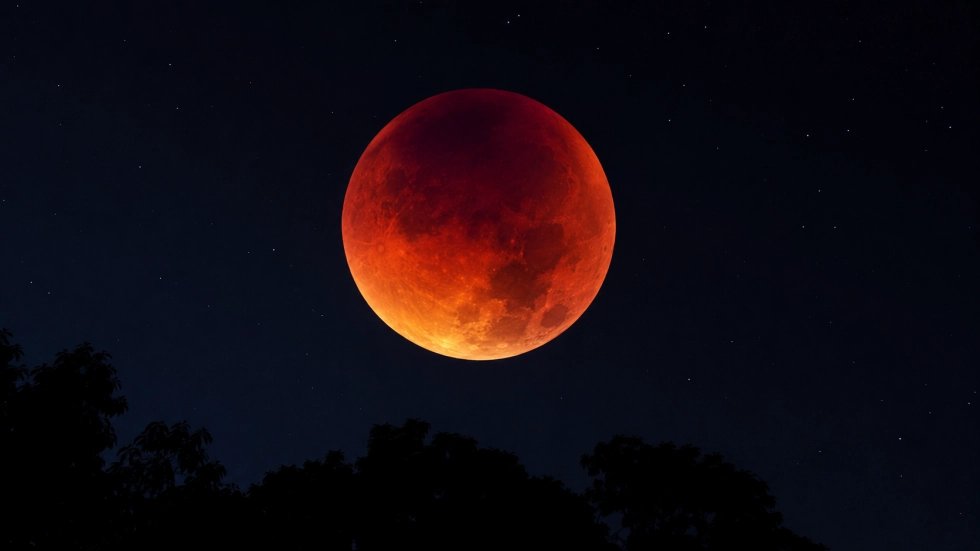 Eclipse lunar deixa Lua avermelhada e poderá ser visto em todo o Brasil nesta madrugada