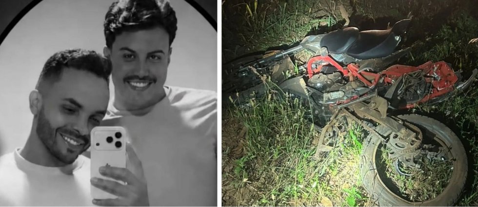 Jovens morrem em acidente envolvendo carro e moto na BR-163 em Mundo Novo