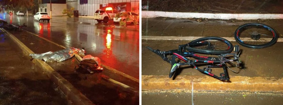 Ciclista de 30 anos morre após ser atropelado por SW4 em cruzamento de Dourados