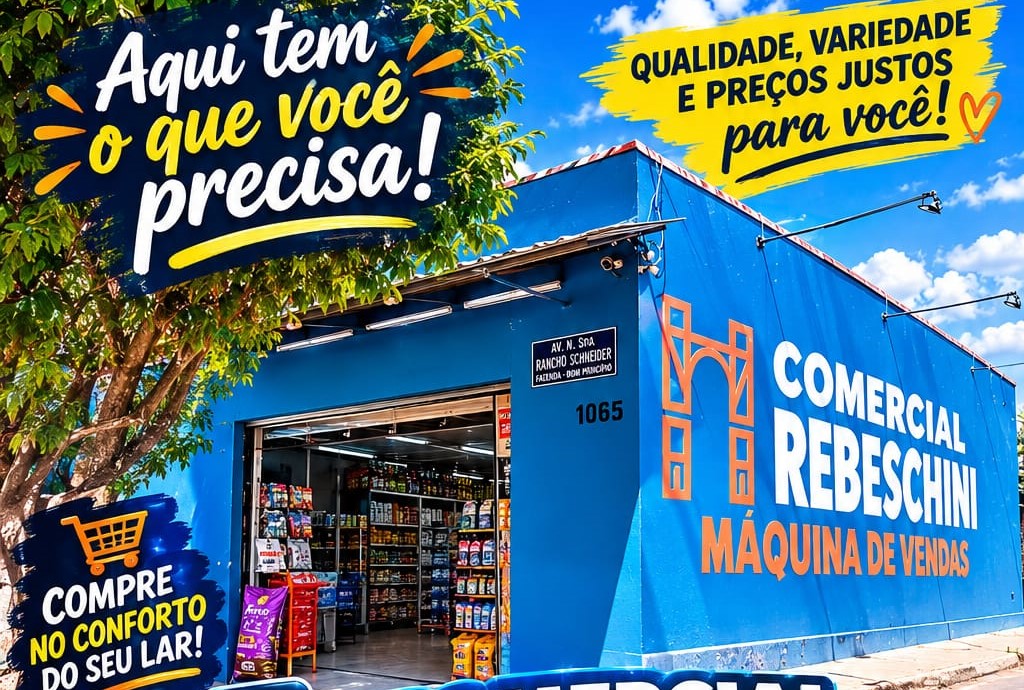 Comercial Rebesquine: gerações de confiança, preço e qualidade
