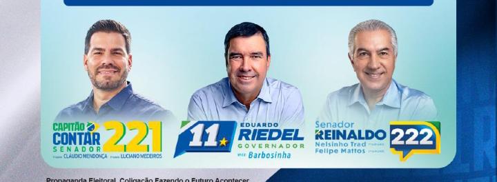 Eduardo Riedel cumpre agenda em Angélica nesta quinta-feira e reforça diálogo com lideranças e população