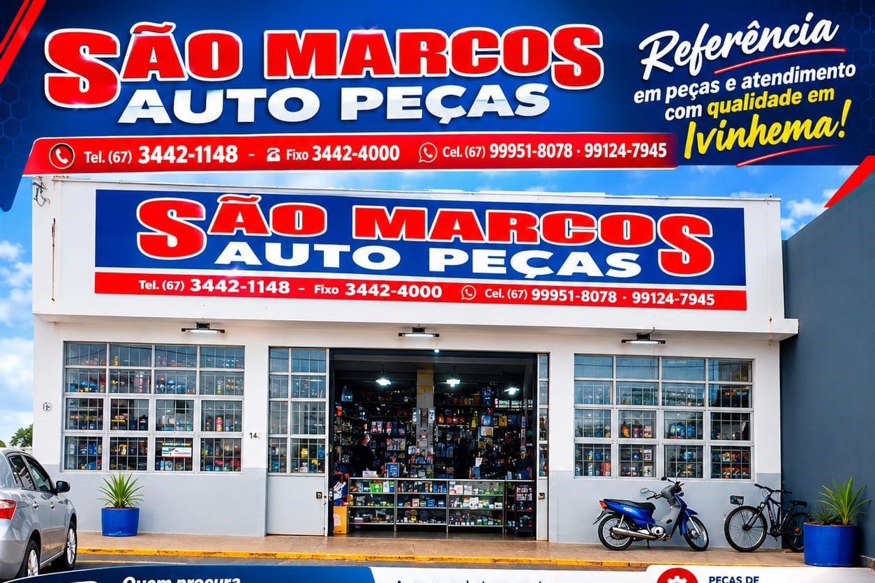 São Marcos Auto Peças: confiança, variedade e qualidade em Ivinhema