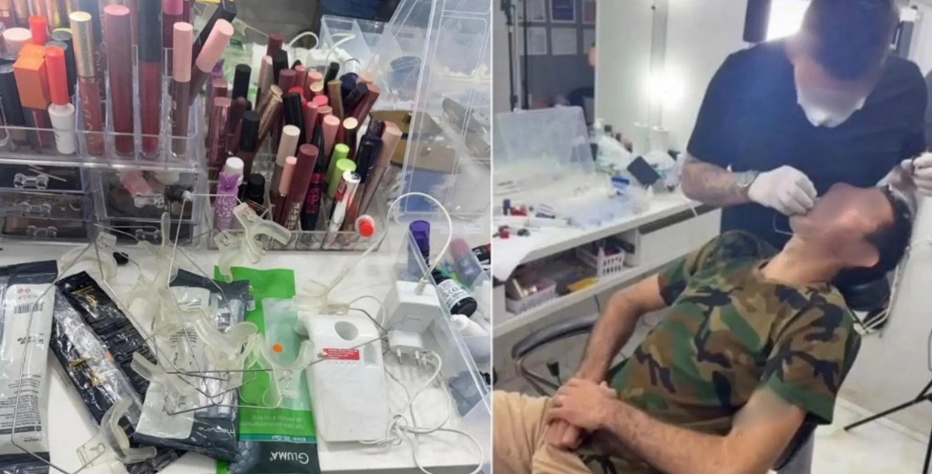 Falso dentista é flagrado atendendo em salão de beleza e levado para delegacia em MS