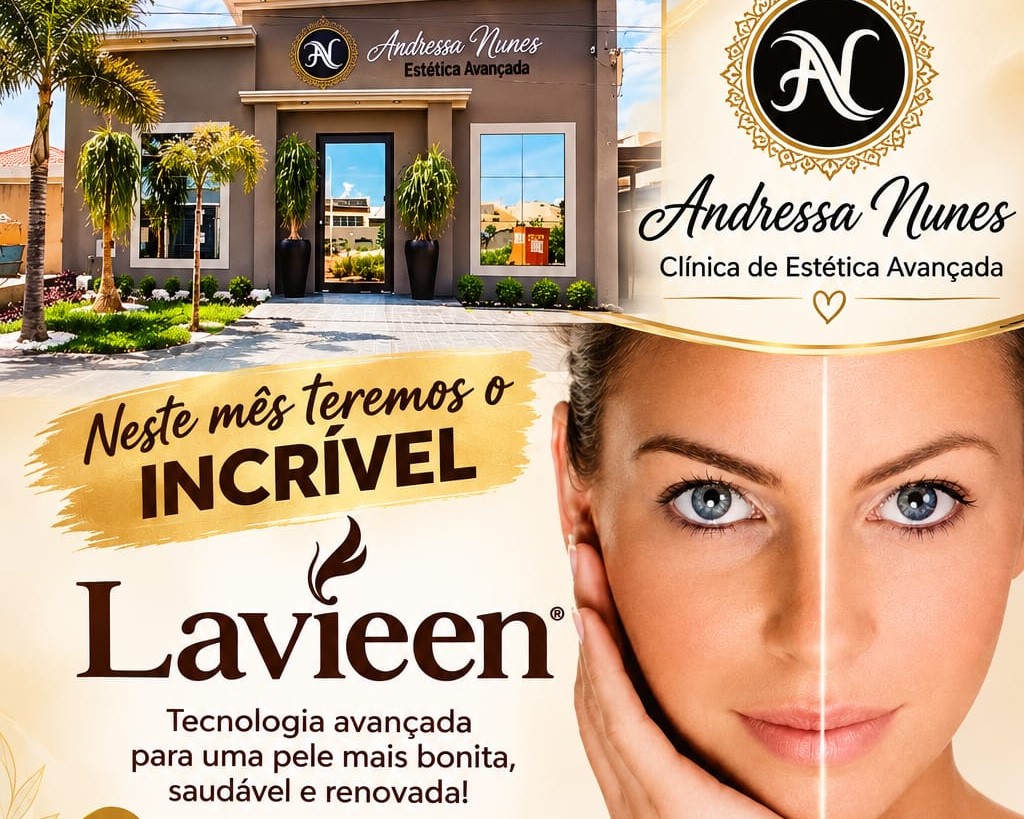Neste mês tem Lavieen na Clínica de Estética Avançada Andressa Nunes!